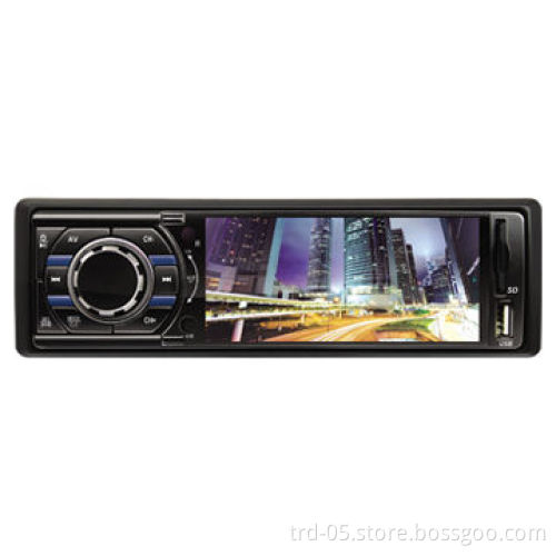 Small TFT display double din car DVD player with GPS function